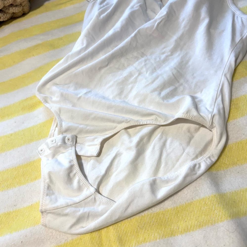 Victoria’s Secret white tank IPEX bodysuit, 34B EUC - Picture 9 of 11